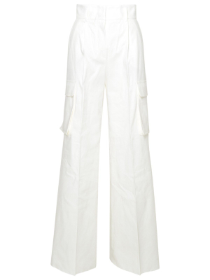 Max Mara Pleated Wide Leg Pants