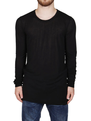 Rick Owens Long-sleeve Crewneck T-shirt