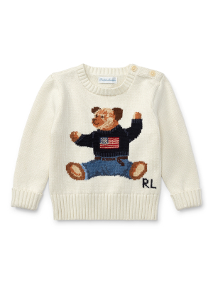 Polo Bear Cotton Sweater