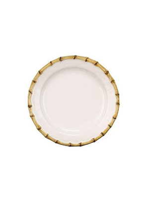 Classic Bamboo Salad/dessert Plate