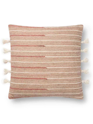 Loloi Magnolia Home Pillow - Blush/multi