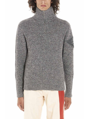 Diesel Red Tag Turtleneck Jumper