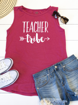 Teacher Tribe Muscle Tank