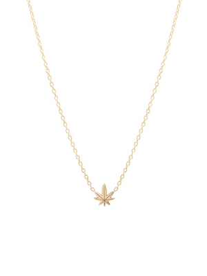 14k Midi Bitty Mary Jane Necklace