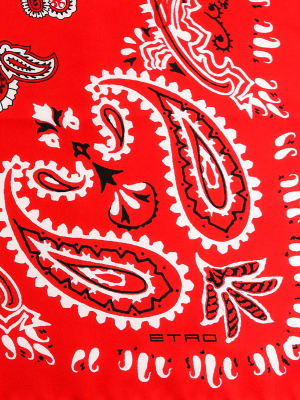 Etro Paisley Printed Foulard