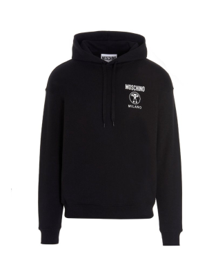 Moschino Logo Printed Hoodie