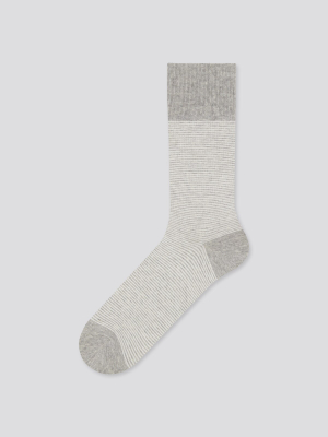 Men Striped Socks