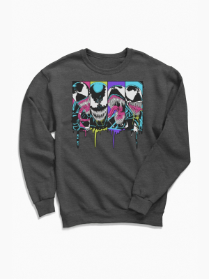 Venom Colorful Drip Crew Neck Sweatshirt