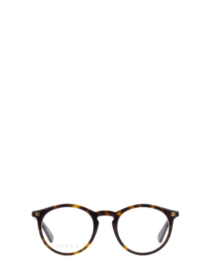 Gucci Eyewear Round Frame Glasses