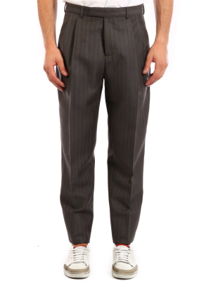 Dior Homme Striped Trousers