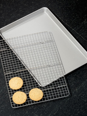 Usa Half Cookie Sheet With Cooling Rack