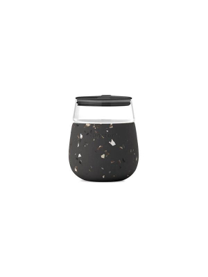 Porter Glass Cup: Terrazzo Charcoal