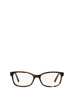 Burberry Eyewear Rectangular Frame Glasses