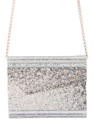 Jimmy Choo Candy Glitter Clutch Bag