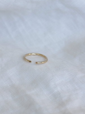 Paloma Band Plain | 18ct Yellow Gold