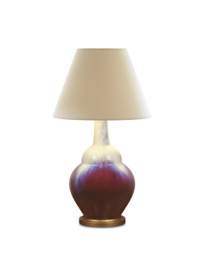 Oxblood Lamp