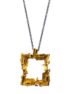 K/ller Collection Bismuth Pendant - Brass