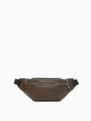 Refined Leather Belt Bag