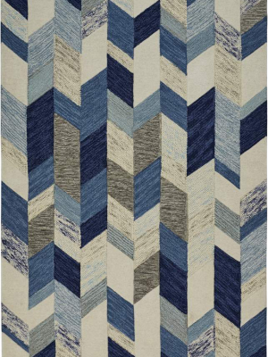 Feizy Arazad Tufted Rug - Cobalt Blue