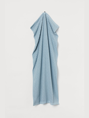 Jacquard-patterned Bath Towel