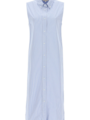 Loulou Studio Sleeveless Shirt Dress