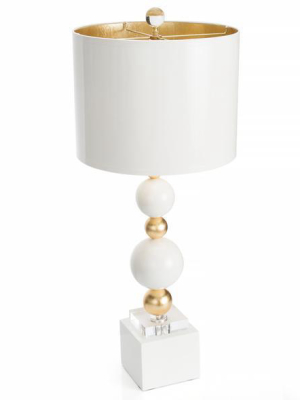 Sheridan Table Lamp In White Design By Couture Lamps