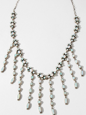 Drops Of Opal Statement Necklace