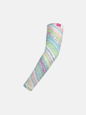 Hand Drawn Girls Pattern Kids Arm Sleeve