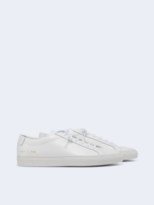 Men's Original Achilles Low Leather Sneaker In White