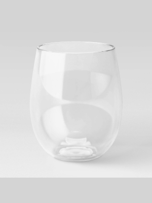 18oz Plastic Stemless Wine Glass - Threshold™