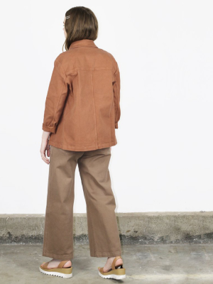 Cargo Trouser – Washed Cocoa