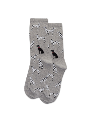 Women's Dalmatians Crew Socks