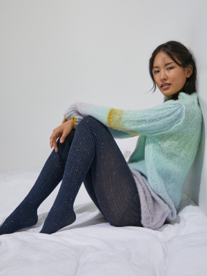 Rustic Cable-knit Tights