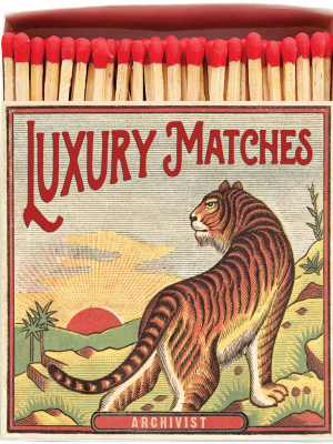 Tiger Matchbox