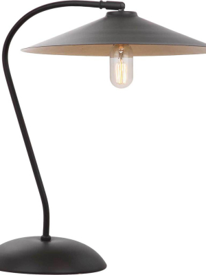 Orion Table Lamp Wood Finish