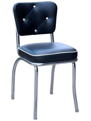 Lucy Diner Chair Black - Richardson Seating