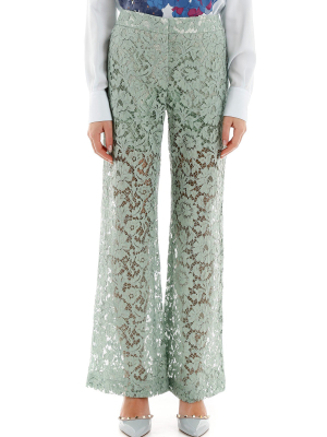 Valentino Laced High-waisted Trousers