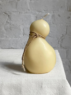 Scamorza Round Cow's Milk Cheese Candle