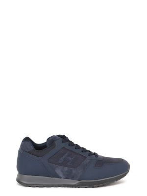 Hogan Panelled Low-top Sneakers