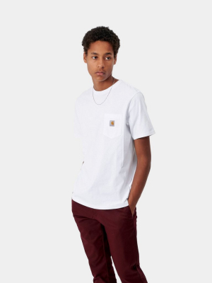 Carhartt Wip Ss Pocket T-shirt, White