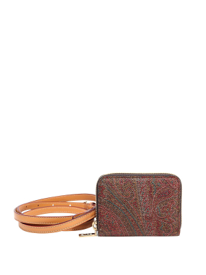 Etro Paisley Printed Coin Purse