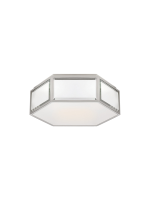 Bradford Small Hexagonal Flush Mount