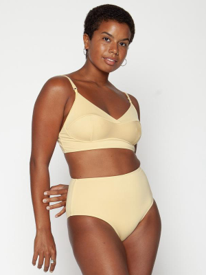 Soleil Bikini Bottom In Lotus