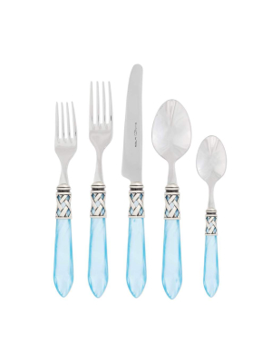 Vietri Aladdin Antique Light Blue 5-piece Place Setting