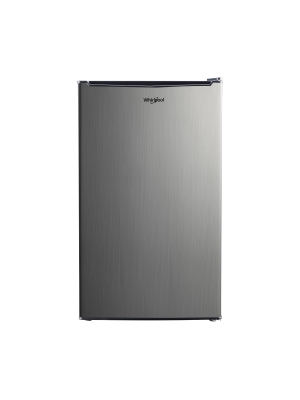 Whirlpool 3.5 Cu. Ft Mini Refrigerator - Stainless Steel