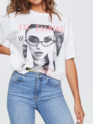 Nyc Fashion Magazine Graphic Tee