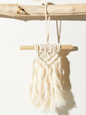 Mini Macrame Ornament