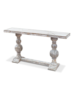 Duel Pedestal Console