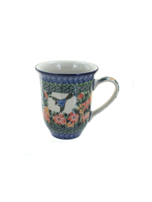 Blue Rose Polish Pottery Maria Large Coffee Mug