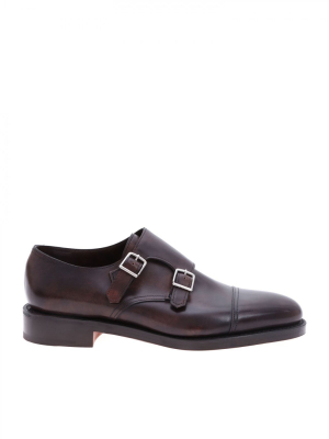 John Lobb William Museum Monk Strap Shoes